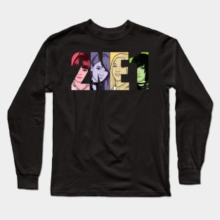 Tooniefied 2NE1 V2 Long Sleeve T-Shirt